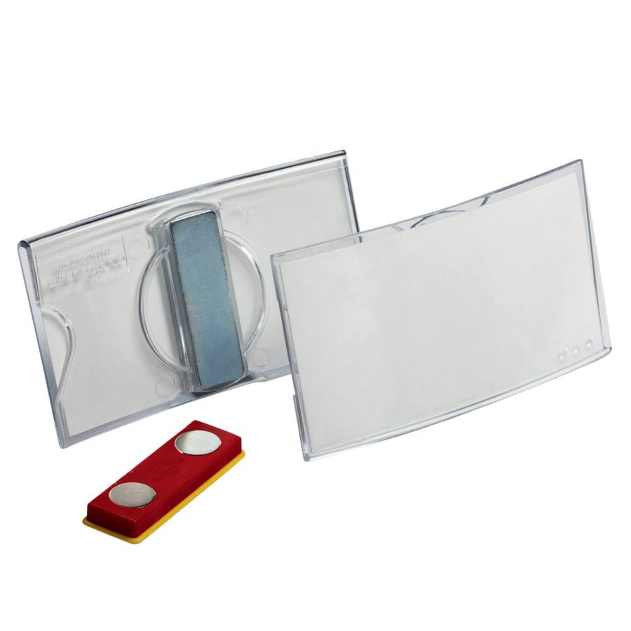 Convex Name Badge with Magnet - 25/Box U22840