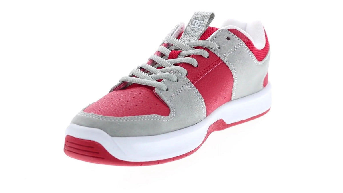 Grey Red Casual Skate Shoe W909046