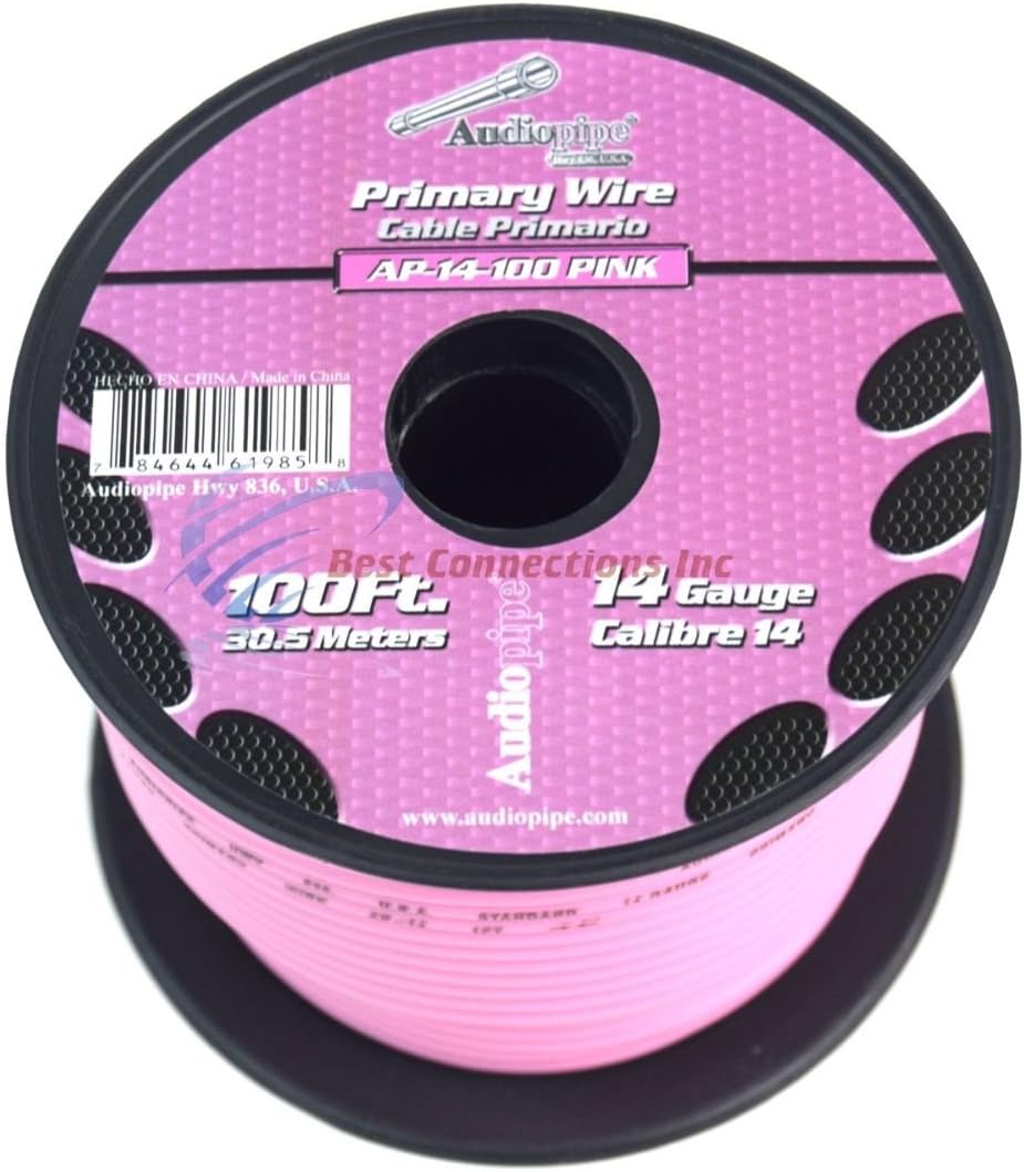 14 Gauge 11 Rolls 100 Feet Primary Power Ground Wire Remote Cable I10249