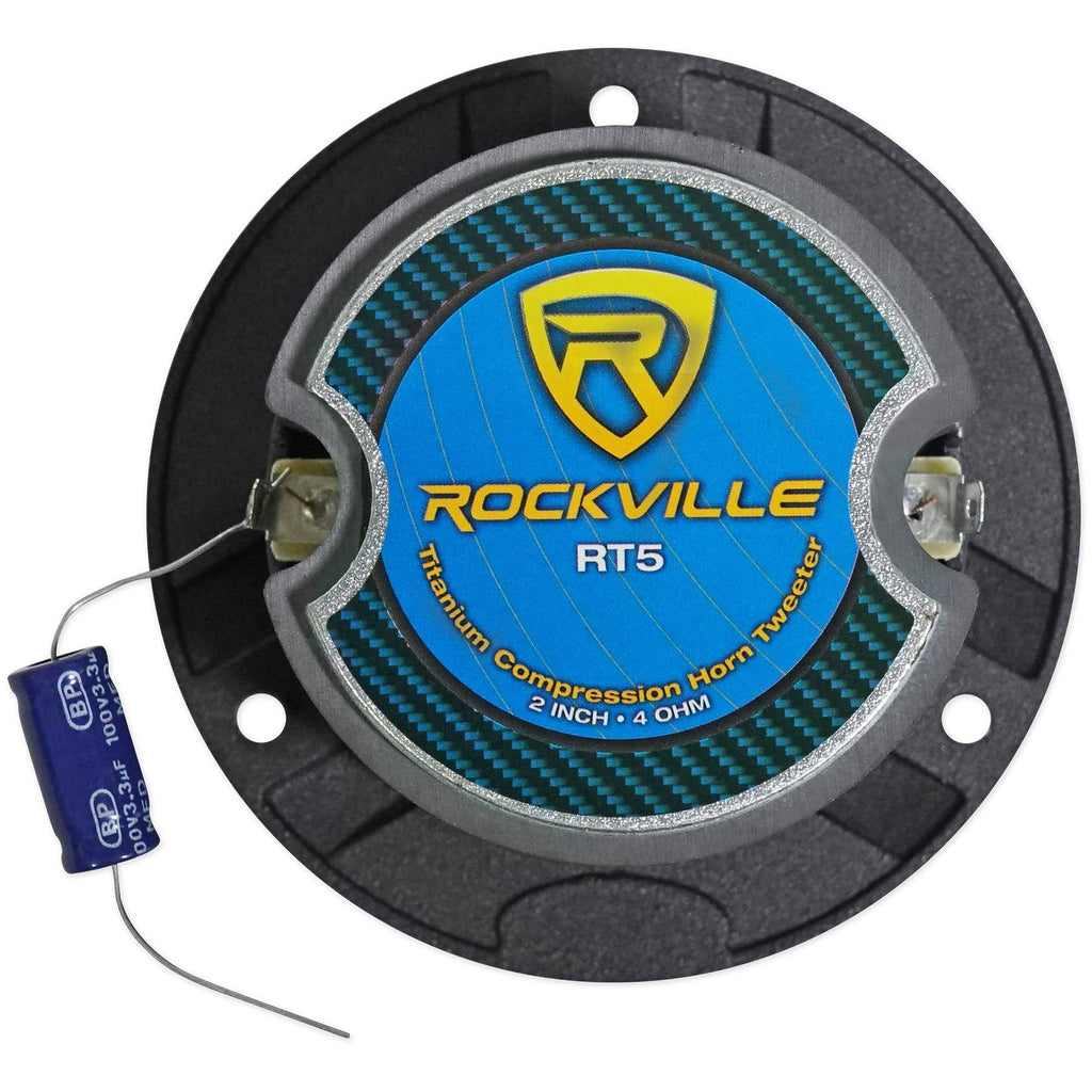 2x22 Aluminum Car Tweeters with Titanium Diaphragm H408052