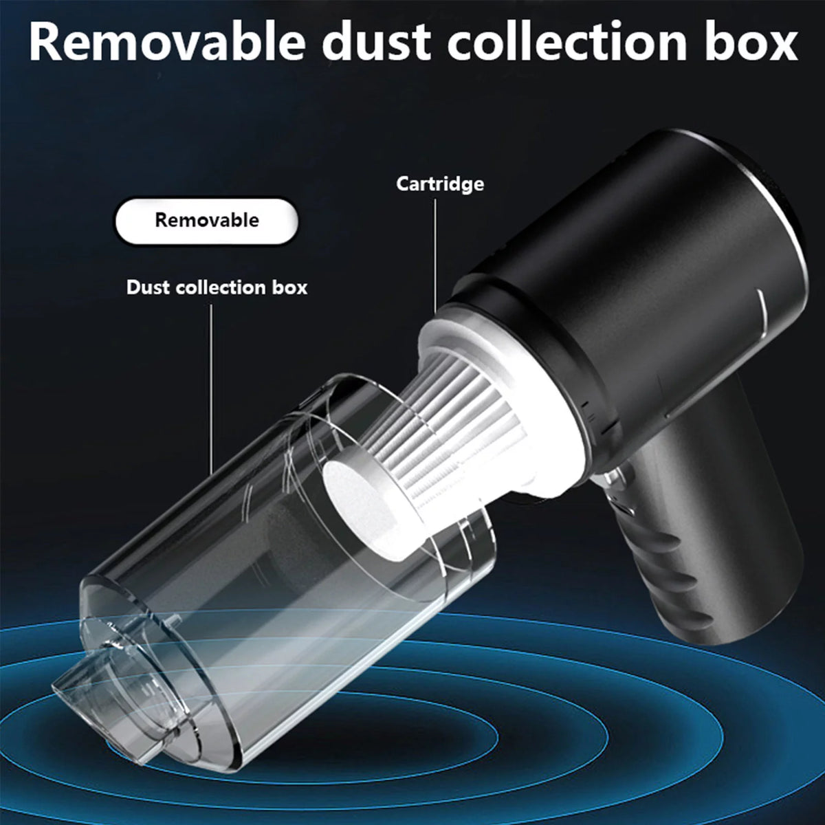 Cordless Handheld Car Vacuum Cleaner, 120W Portable Mini Vacuum Cleaner L885