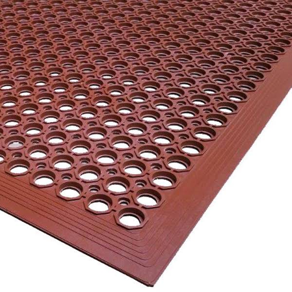 Red Heavy-Duty Anti-Fatigue Floor Mat C8051