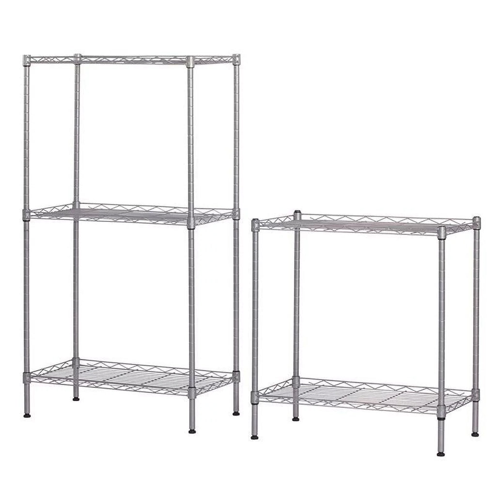60"x22"x12" Heavy Duty 5-Tier Wire Shelving Rack G9382