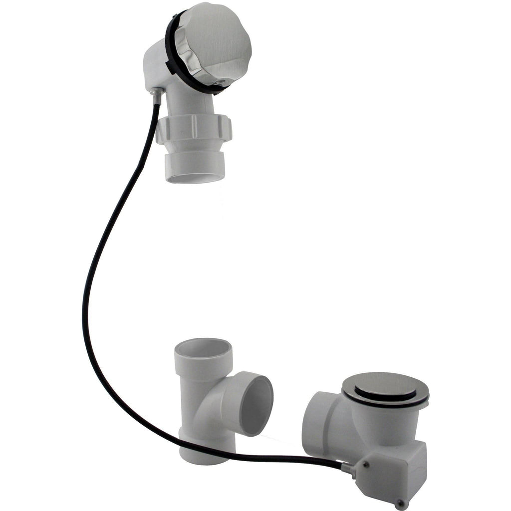 Black Cable Drive Bath Waste B8353
