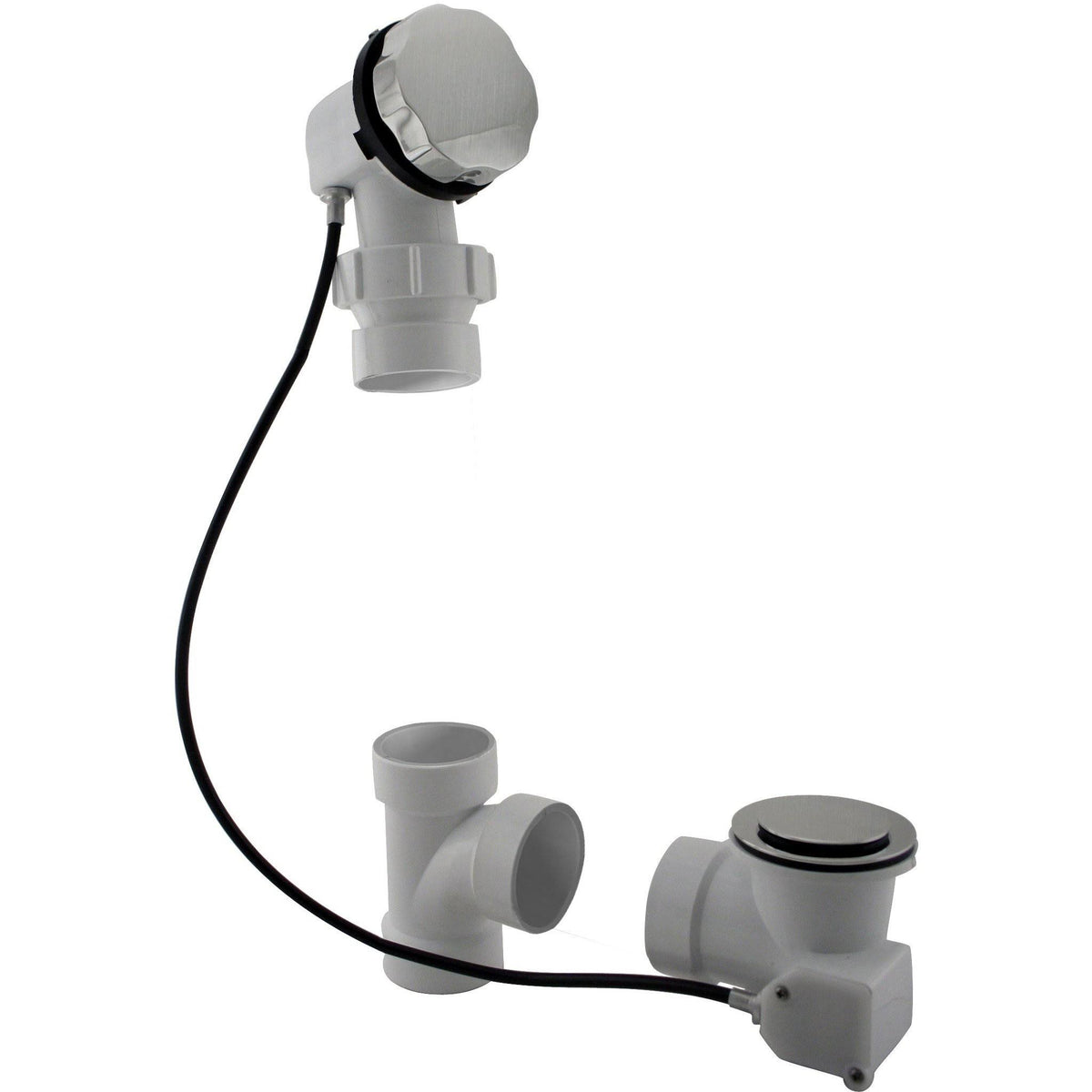 Black Cable Drive Bath Waste B8353