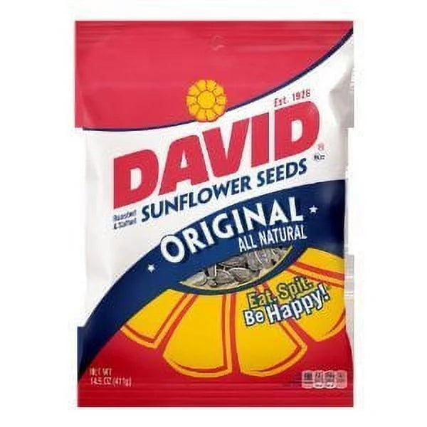 Sunflower Seeds, Roasted and Salted (Pack of 14) B6157