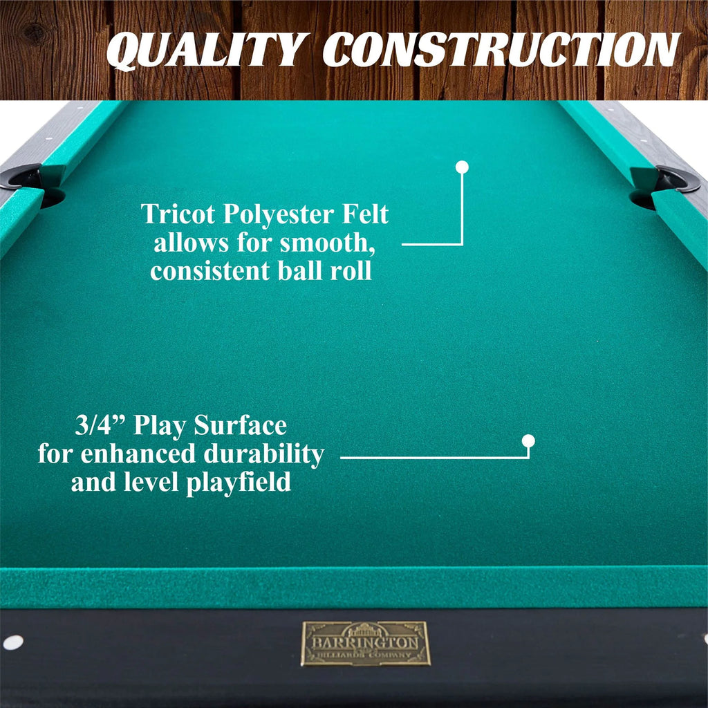 84 Arcade Pool Table with Dartboard Set S403