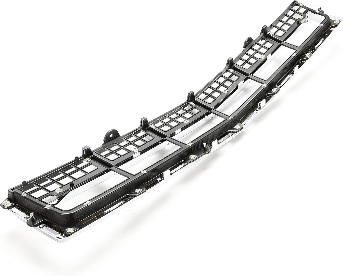 Silvery ABS Front Lower Mesh Grill Pack of 2 J273