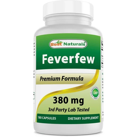 Feverfew 380 mg 180 Capsules J409