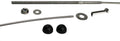 Stainless Steel Cable Railing Installation Kit for Deck Railing for 4x4 and 6x6 Posts, 1/8 Inch Cable, 25 Feet with Long Terminals and Stainless Chamfer Caps Q784
