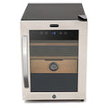 1.2 cu. ft. Stainless Steel Digital Cigar Humidor with Spanish Cedar Shelves J637439