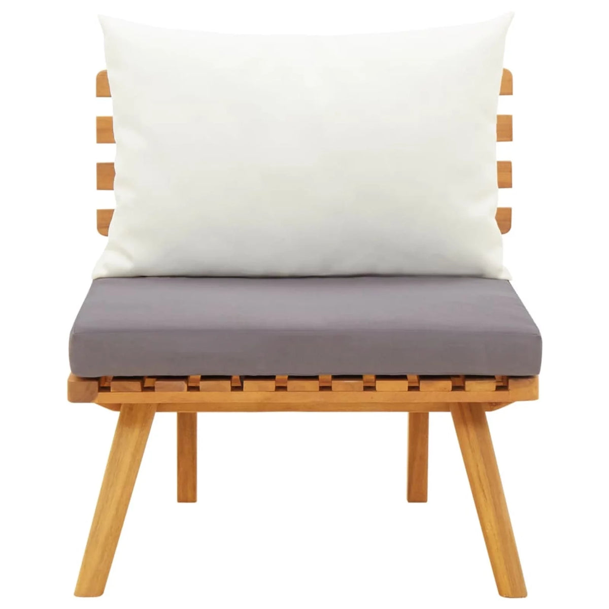 Acacia Wood Patio Chair with Cushions N7125