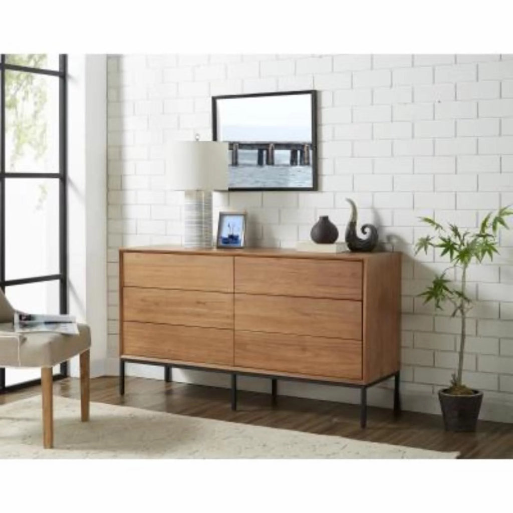 6 Drawer Double Dresser K3750