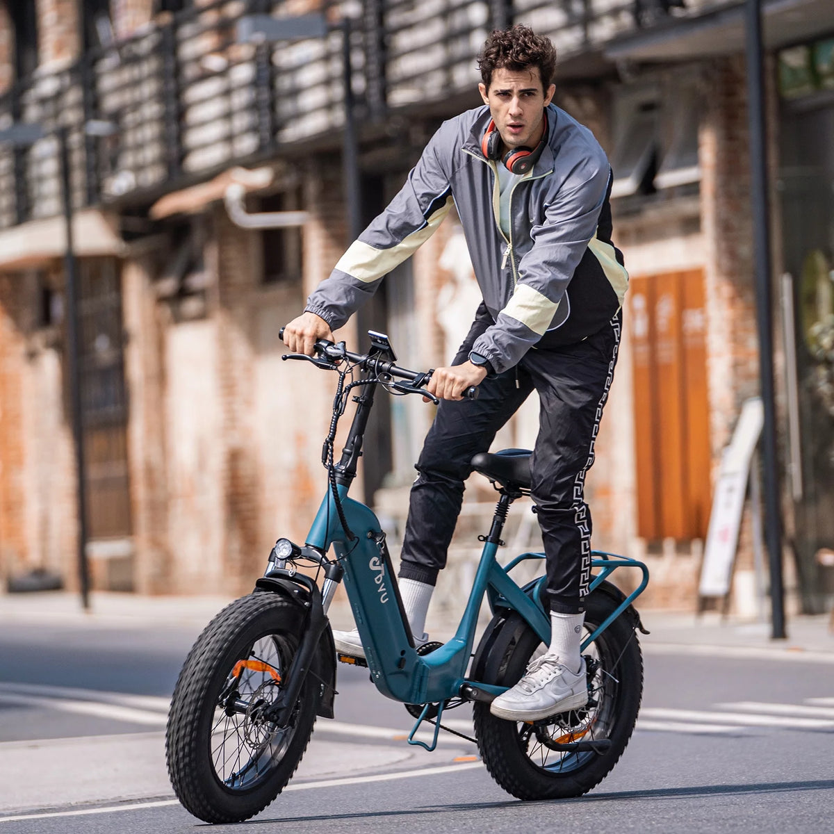 20 Fat Tire Folding Electric Bike 500W 48V 14AH R21033