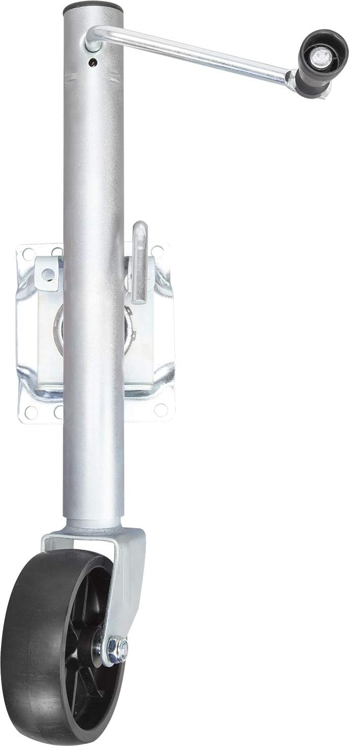Silver Pack of 2 Swivel Trailer Jack O359708