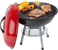 Charcoal BBQ Grill Round with Legs N489