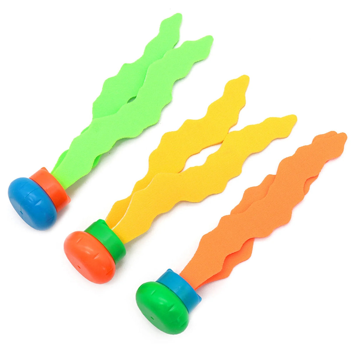 3PCS Diving Ball Streamers Swimming Pool Toys J54966
