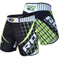 Green X-Small MMA Stretch Shorts C543