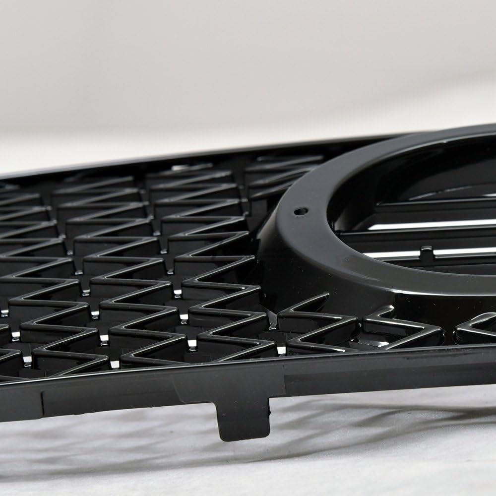 Glossy Black IS-F Sport Mesh Front Grille With Emblem Base Pack of 2 U79321