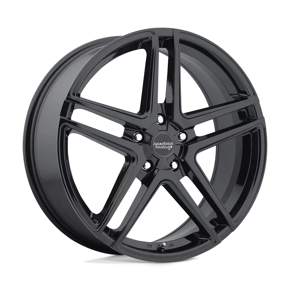 16X7in Gloss Black Aluminum Rim H9648