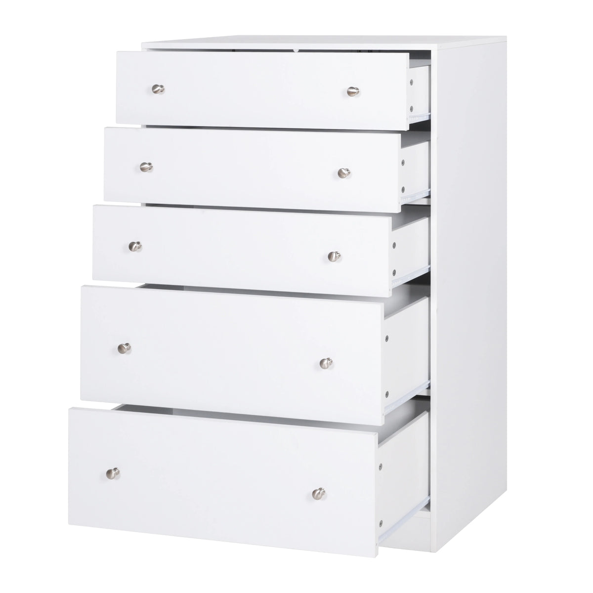 White 5 Drawer Dresser J53583