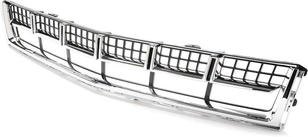 Silvery ABS Front Lower Mesh Grill Pack of 2 J273