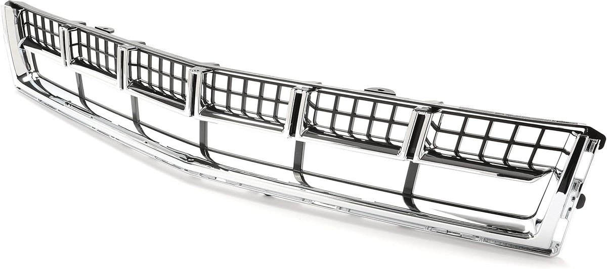 Silvery ABS Front Lower Mesh Grill Pack of 2 J273