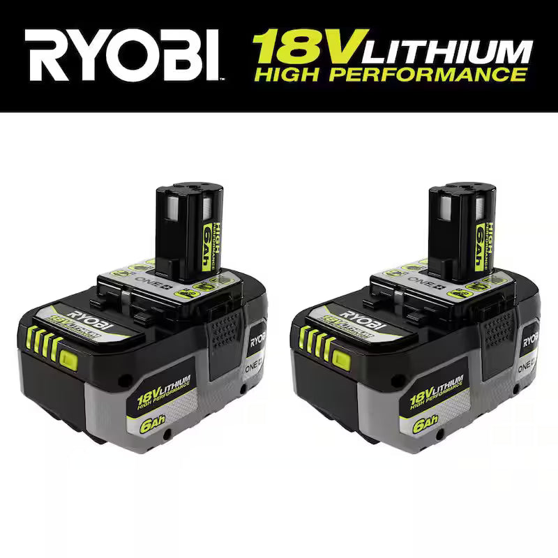 18V Lithium-Ion 6.0 Ah Battery 2-Pack F30494