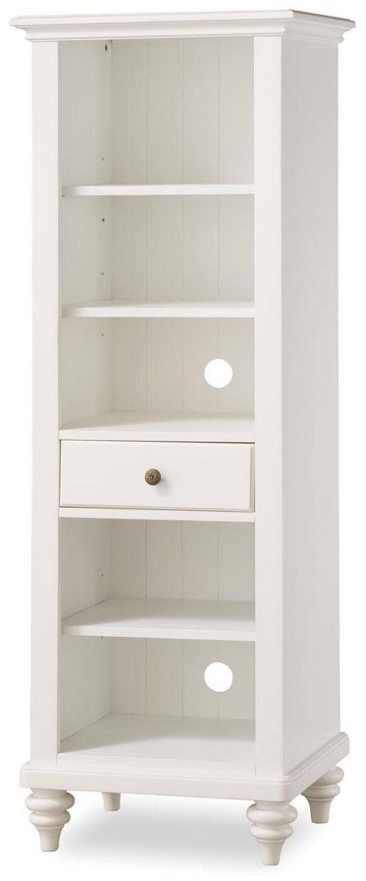 Brushed White Pier Cabinet Z421