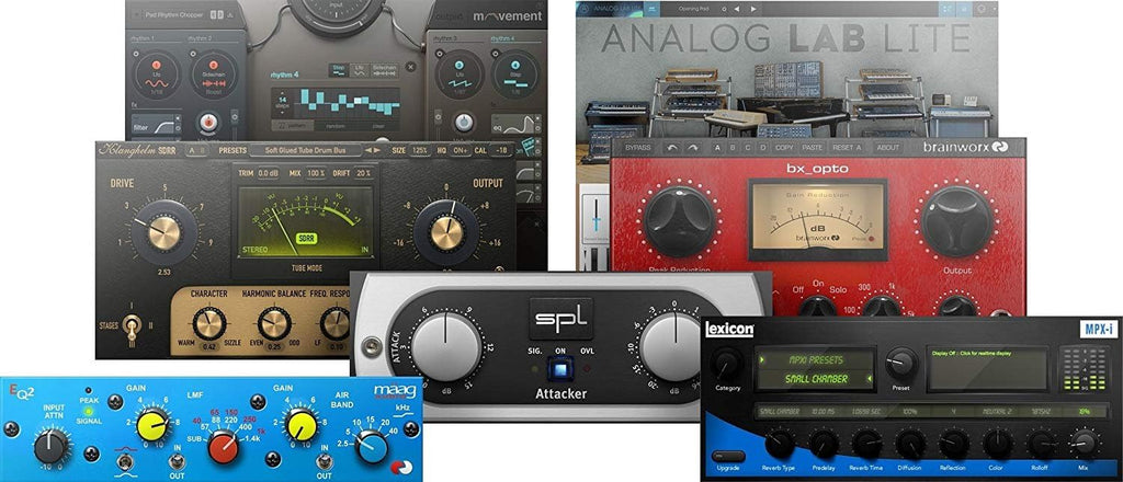 2x2 USB Type-C Audio Interface with Multimedia Monitors and Microphone Isolation Shield Z693796