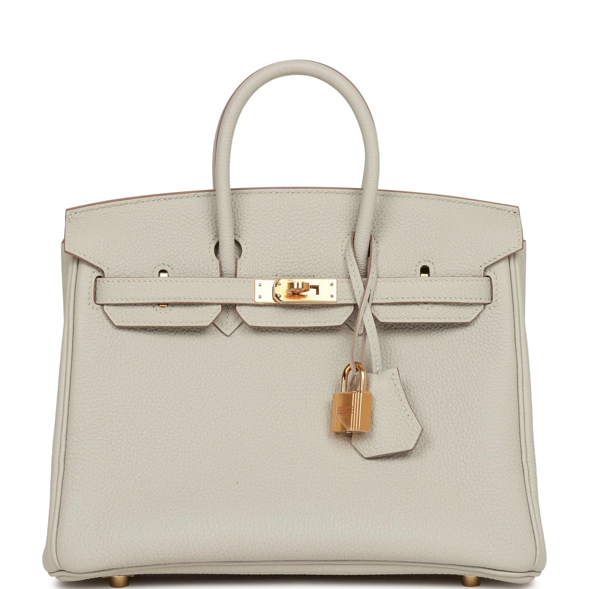 Birkin 25 Gris Perle Togo Gold Hardware S52092