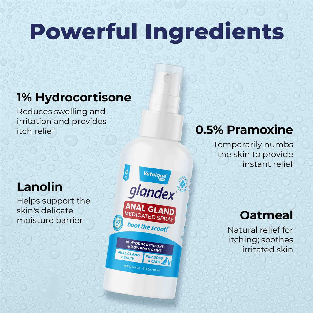 Medicated Anal Gland Spray for Dogs & Cats L738