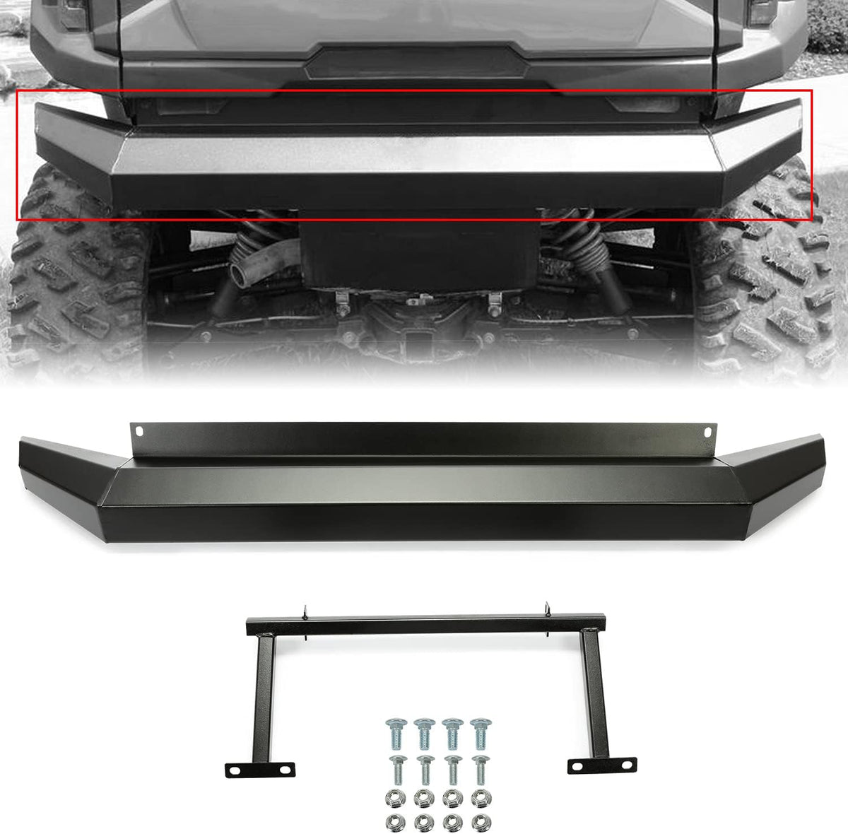 Heavy-Duty Rear Bumper Y10401