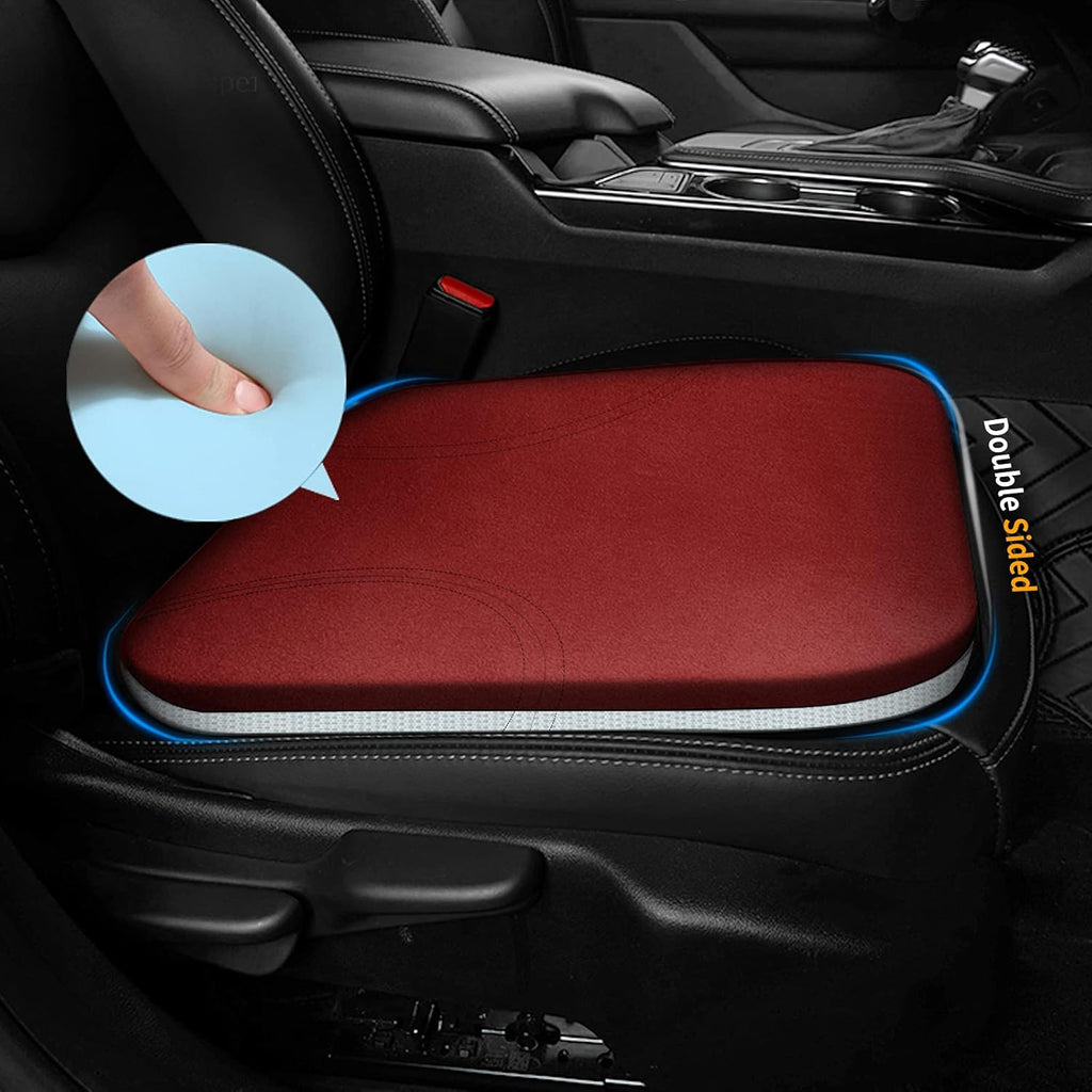 Beige Double Sided Car Seat Cushion with Memory Foam J273