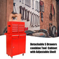 Rolling Tool Chest with Wheels and 8 Drawers, Blue G41333