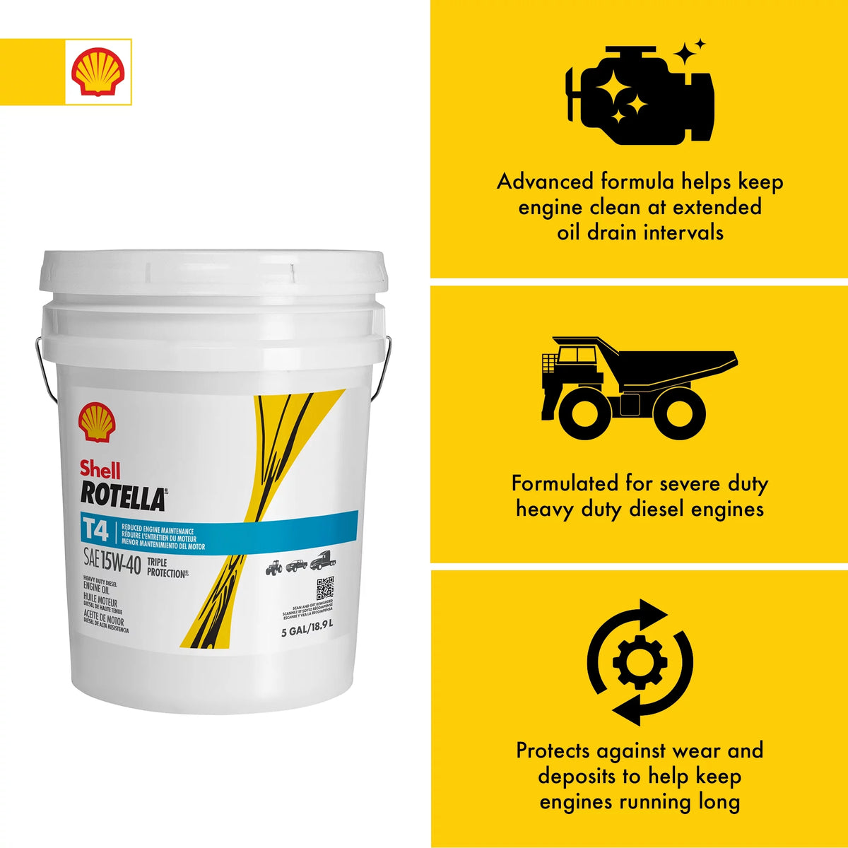 15W-40 Diesel Motor Oil J832