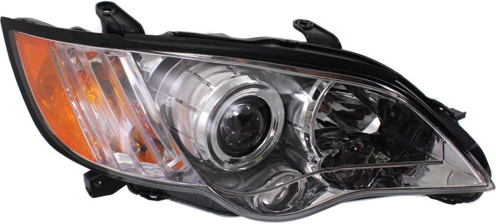 Subaru Legacy Headlight Assembly 2008 2009 Pair R8478