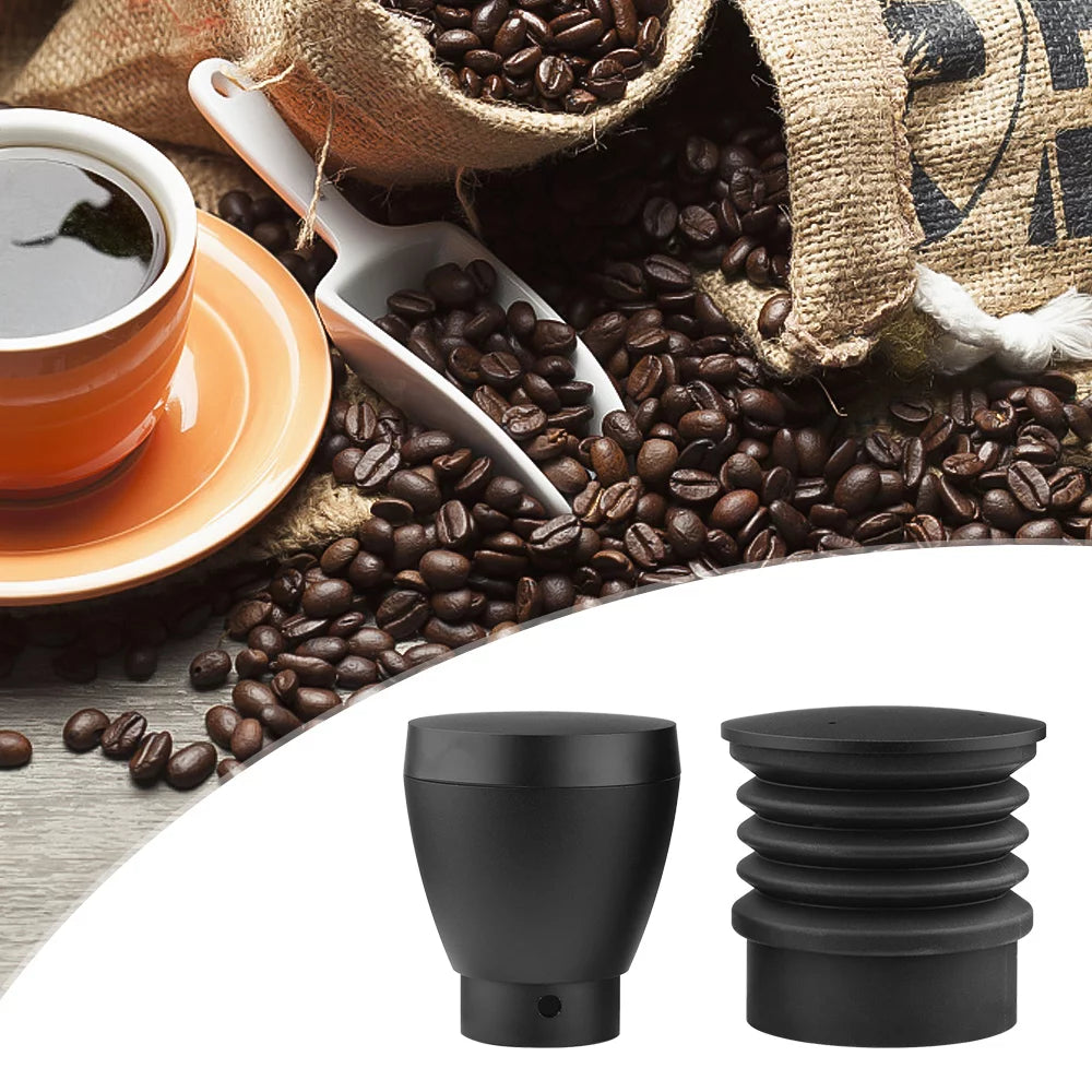 Aluminum Alloy Single Dose Hopper with Silicone Bellow Coffee Grinder Accessories Y33648