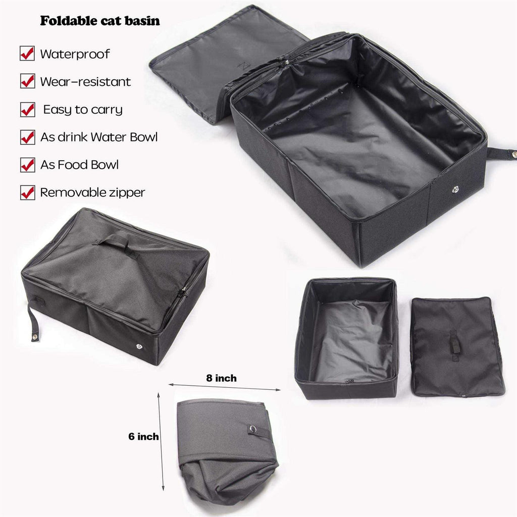 Portable Twin Compartment Cat Cage A535693