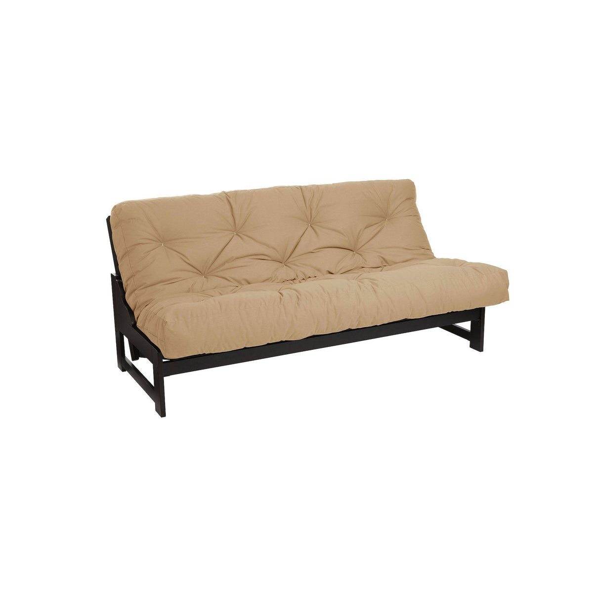 Khaki Full Dual Memory Foam Futon Mattress Q687403