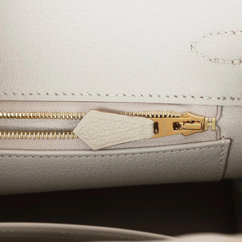 Birkin 25 Gris Perle Togo Gold Hardware S52092