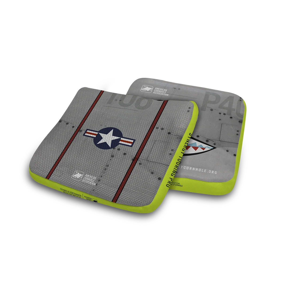 6-in ACA American Cornhole Association Official Regulation Bags Dual Sided Edge Technology Synergy Touring Pro P610