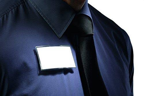 Convex Name Badge with Magnet - 25/Box U22840