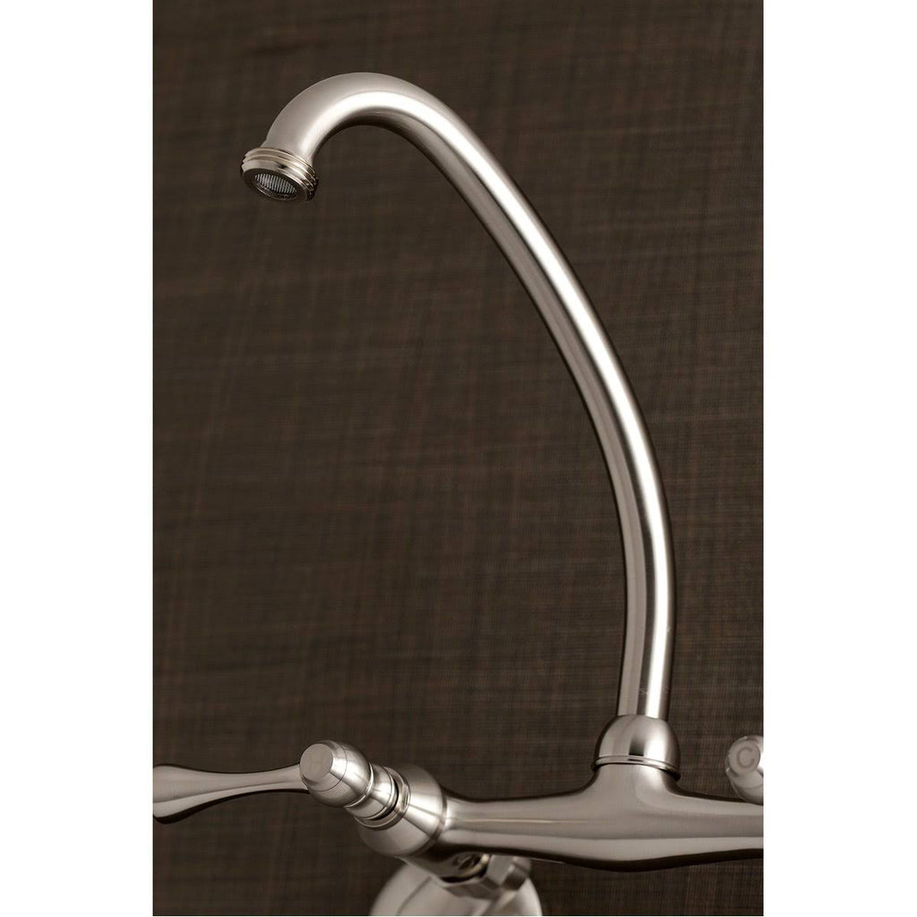 Oil Rubbed Bronze Adjustable Center Wall Mount Laundry Faucet B297183