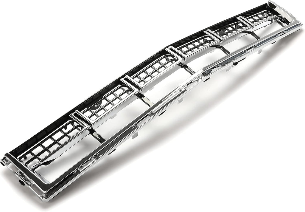 Silvery ABS Front Lower Mesh Grill Pack of 2 J273
