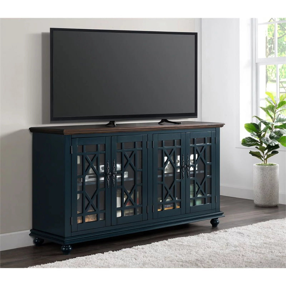 Traditional Wood TV Stand up to 63" R540