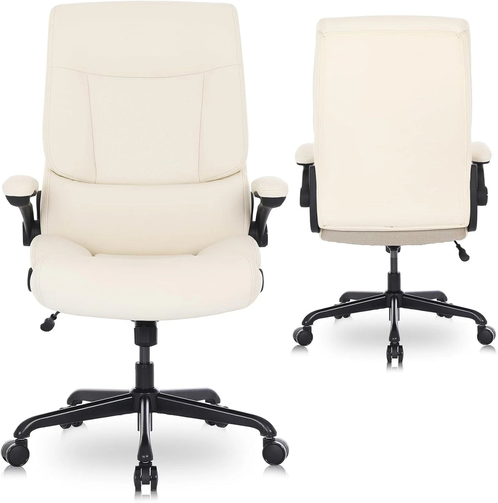 Black Big and Tall Ergonomic Office Chair with Lumbar Support S679