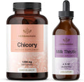Chicory Root Capsules and Milk Thistle Tincture 2 Pack T1114