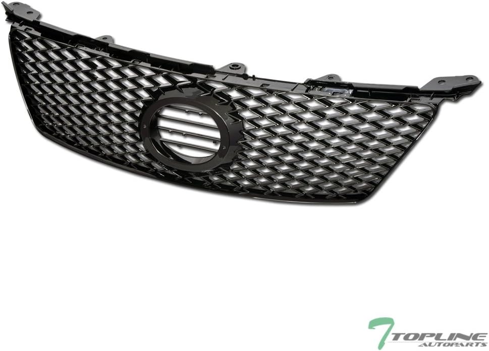 Glossy Black IS-F Sport Mesh Front Grille With Emblem Base Pack of 2 U79321