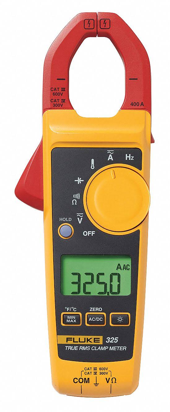 Clamp on Digital Clamp Meter, 14掳 to 752掳F Temp. Range, 1.1 in Jaw Capacity, Cat III 600V B288